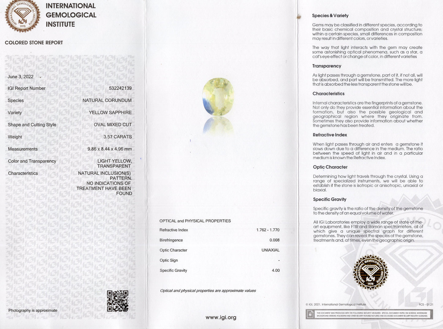 
                    
                      NATURAL PITAMBARI 3.57 CARATS - Media 6
                    
                  