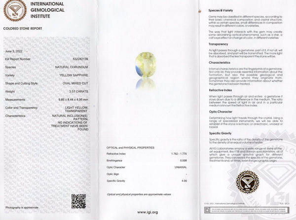 NATURAL PITAMBARI 3.57 CARATS - Media 6