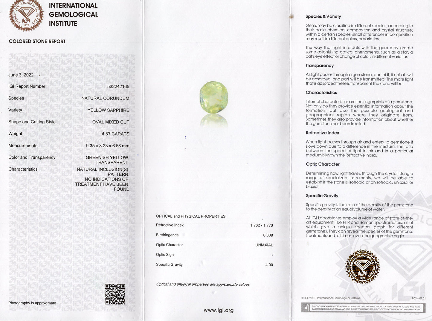 
                    
                      NATURAL PITAMBARI 4.87 CARATS - Media 5
                    
                  