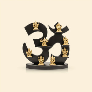 Ananta-Dhan Ashta-Laxmi Om Frame