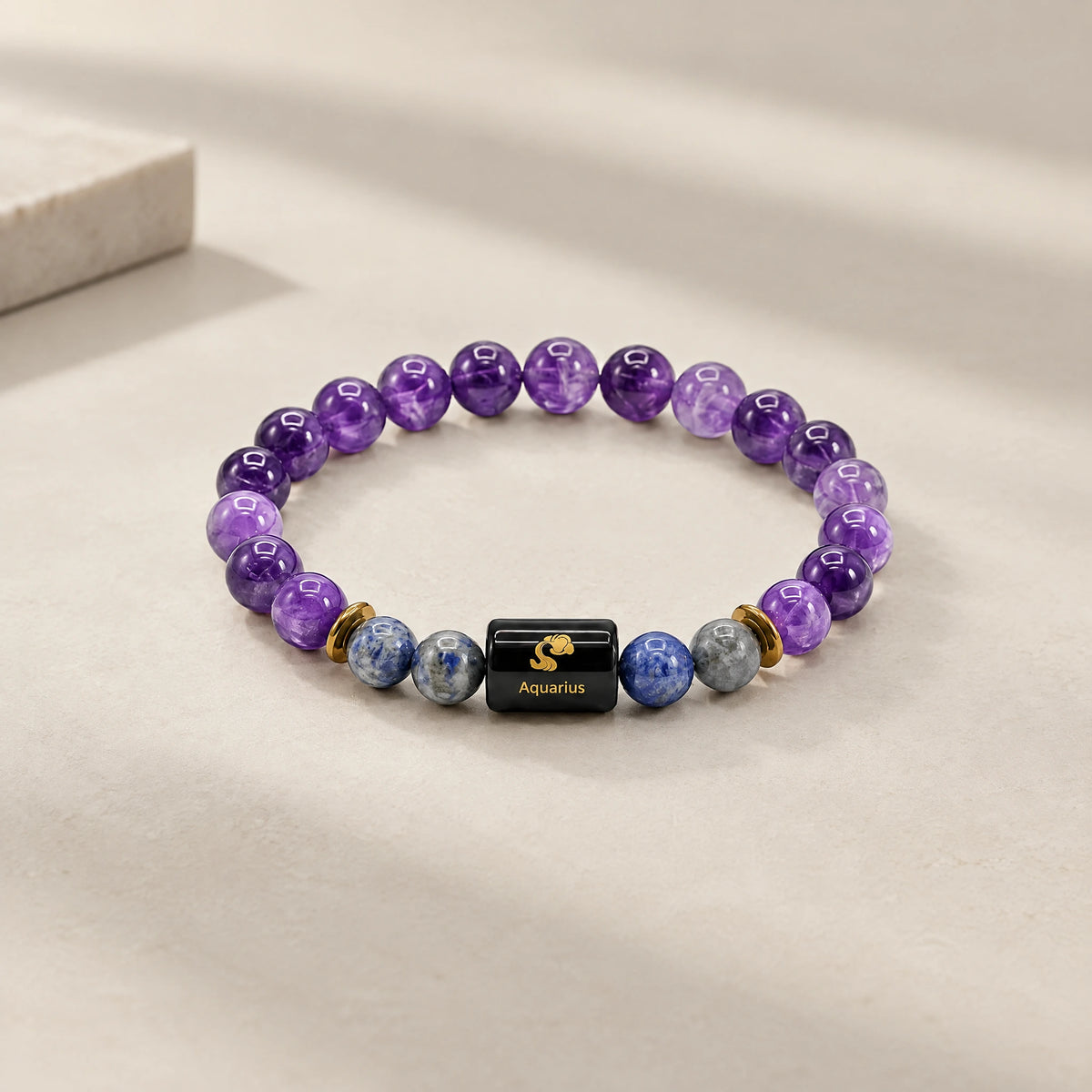 Aquarius (Kumbh) Rashi Bracelet