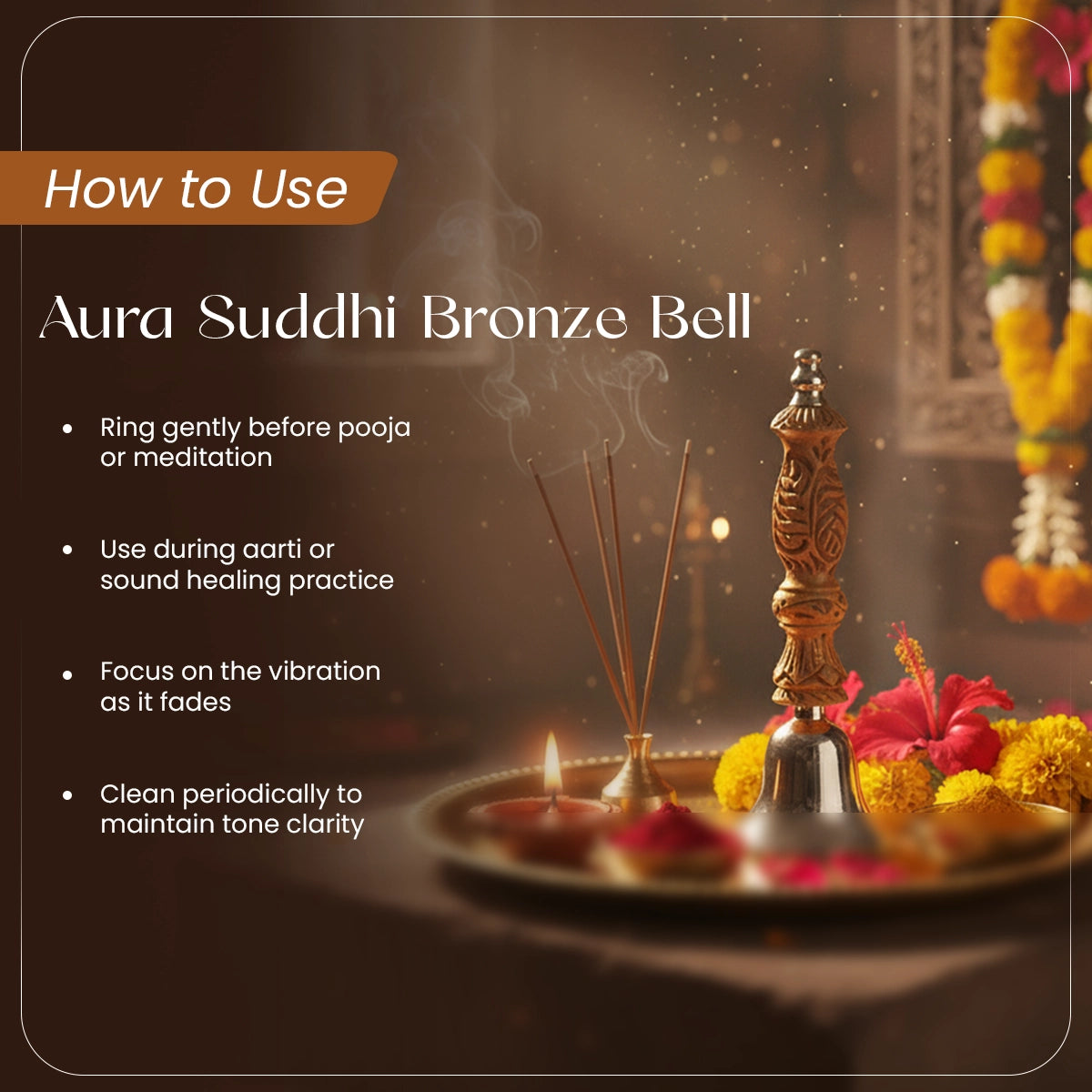 How to use your Aura Shuddhi Bell