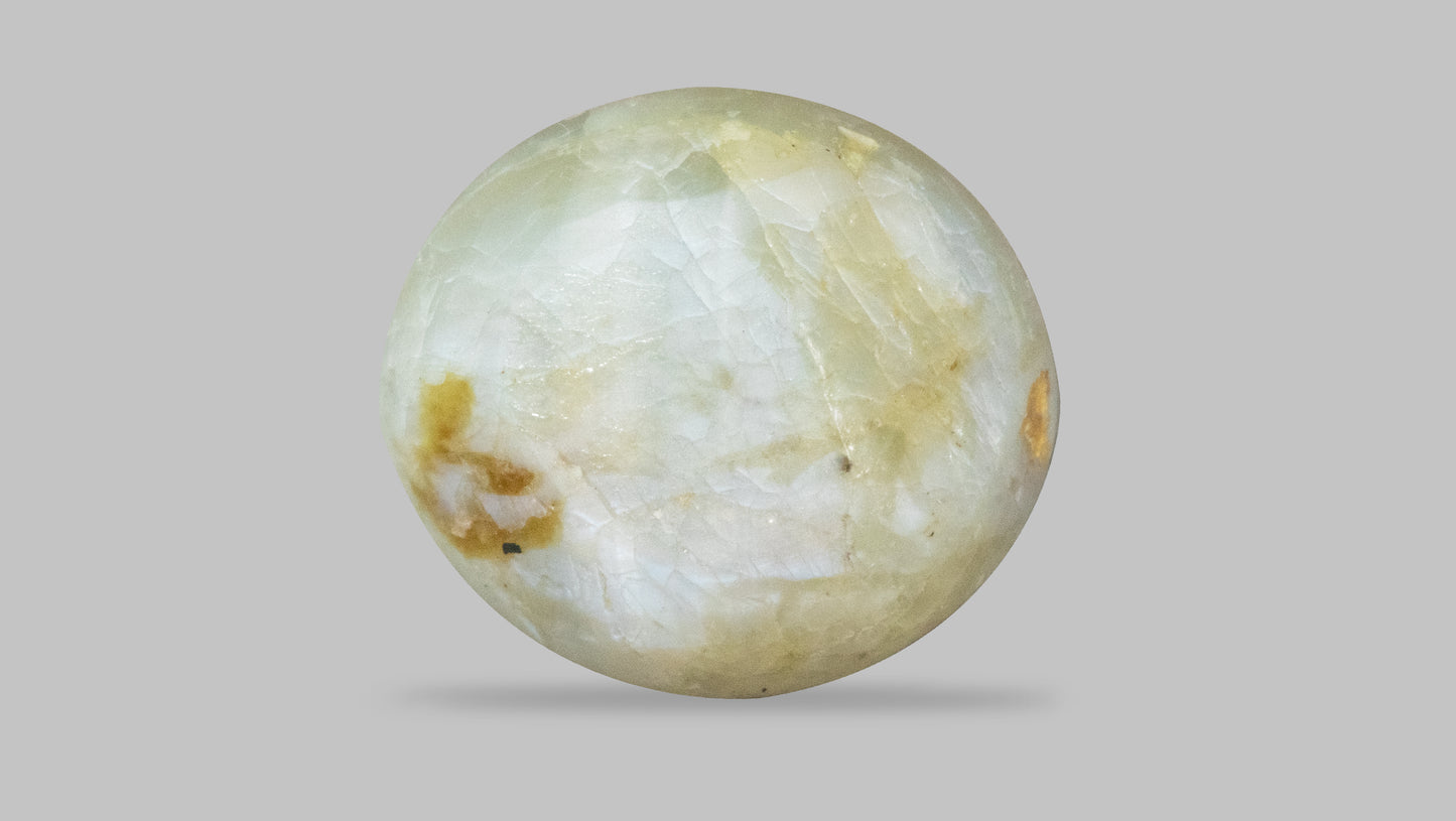 NATURAL CAT'S EYE (Lehsuniya) 15.07 Carats - Media 2