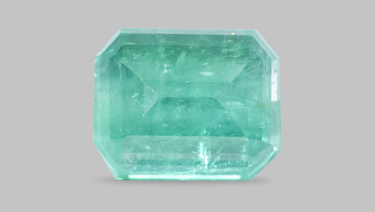 Minor Oil Natural Afganistan Emerald (Panna) 9.64 Carats - Media 2