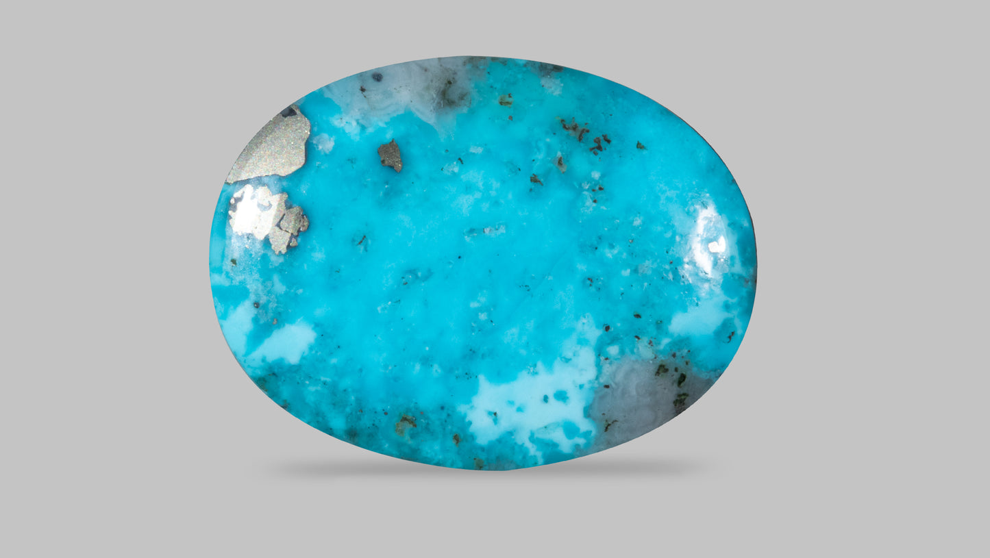 NATURAL TURQUOISE (FIROZA) 15.18 CARATS - Media 2