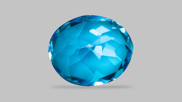 NATURAL BLUE TOPAZ  6.77 CARATS - Media 2