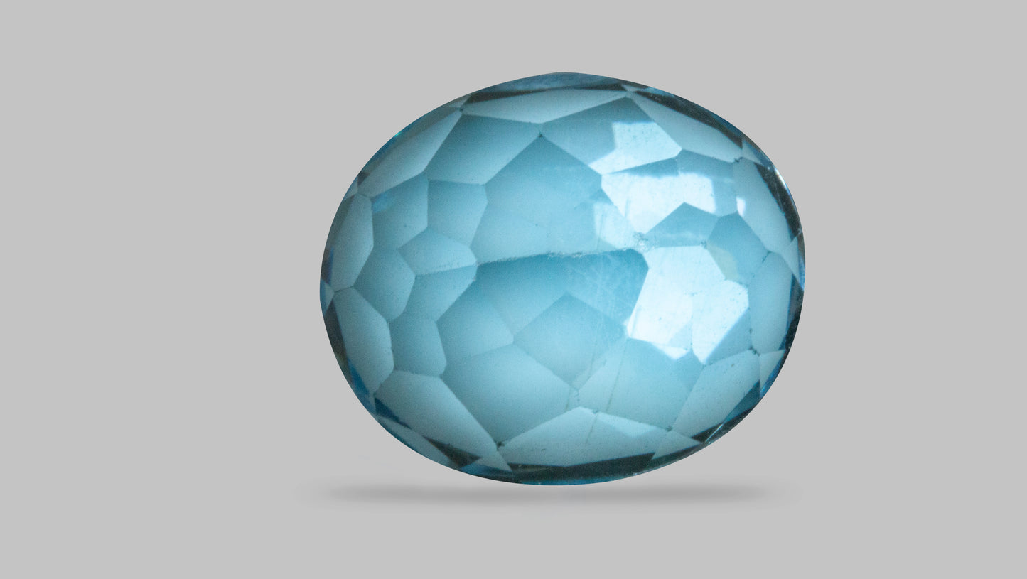 NATURAL BLUE TOPAZ 9.83 CARATS - Media 2