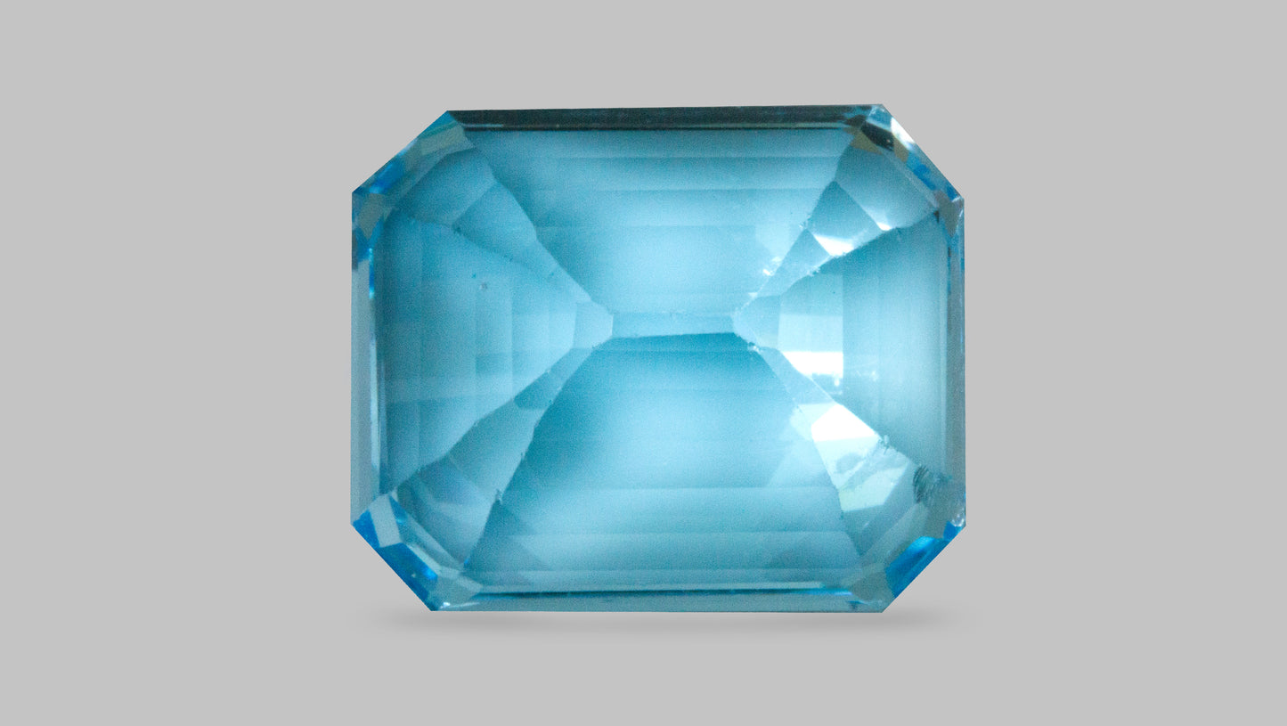NATURAL BLUE TOPAZ 18.25 CARATS - Media 2