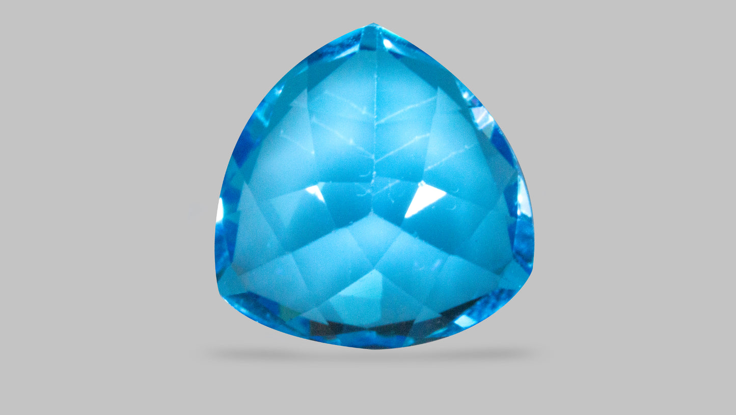 NATURAL BLUE TOPAZ 11.44 CARATS - Media 2