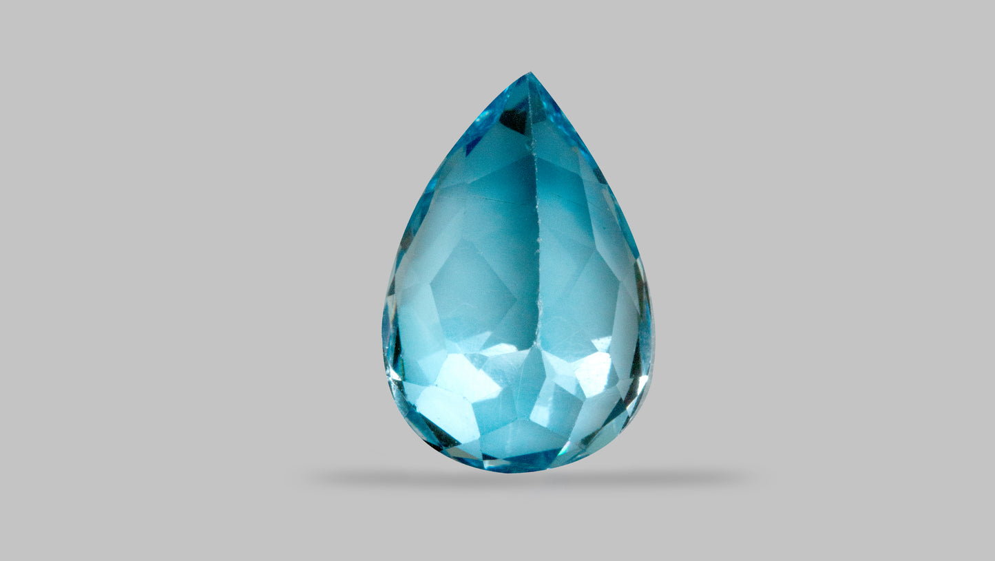 NATURAL BLUE TOPAZ 7.96 CARATS - Media 2