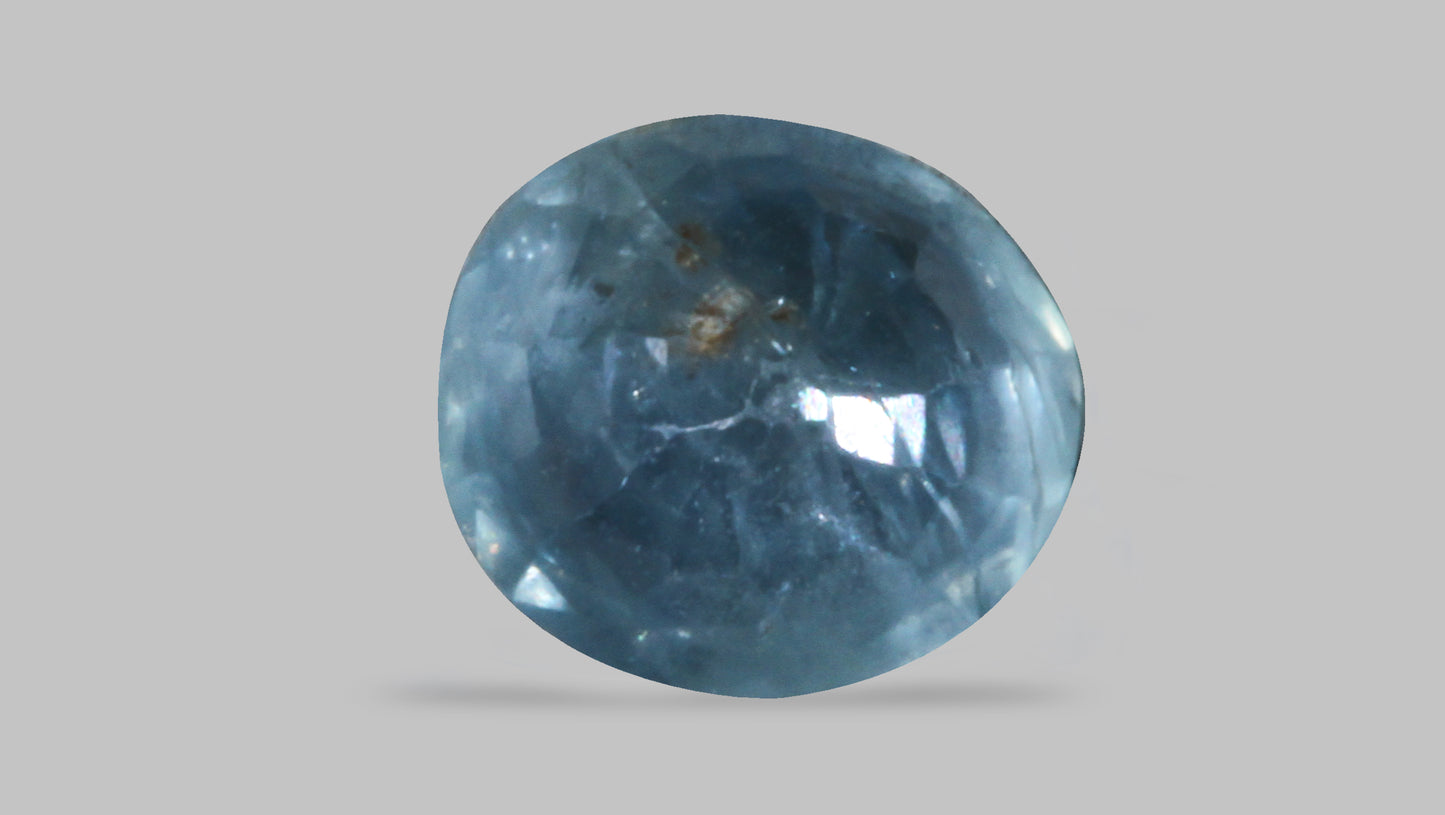 Natural Blue Sapphire (Neelam) 3.01 Carats - Media 2