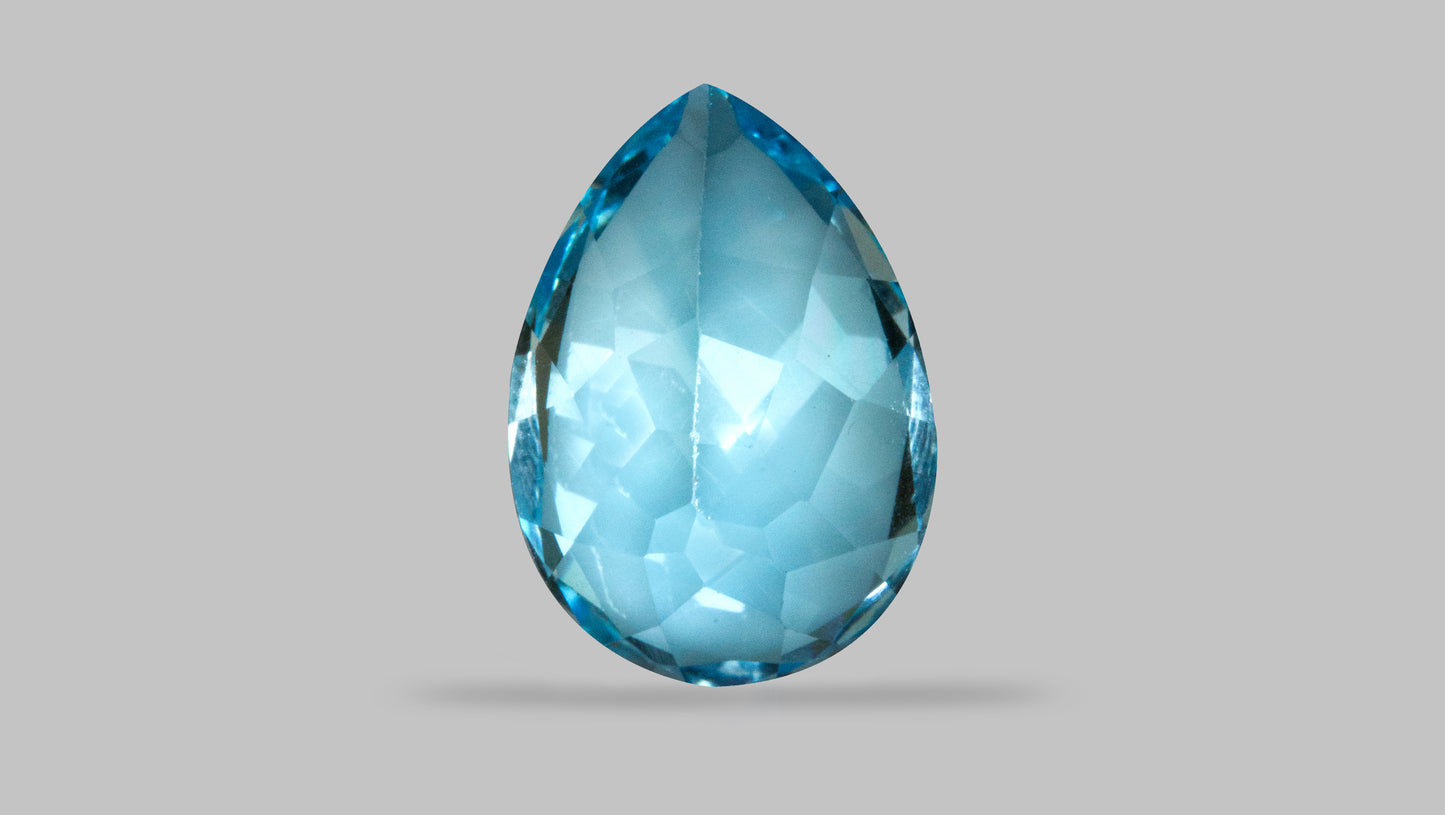 NATURAL BLUE TOPAZ 12.54 CARATS - Media 2