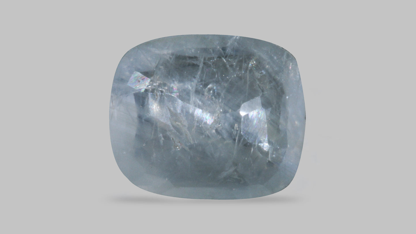 Natural Blue Sapphire (Neelam) 4.87 Carats - Media 2