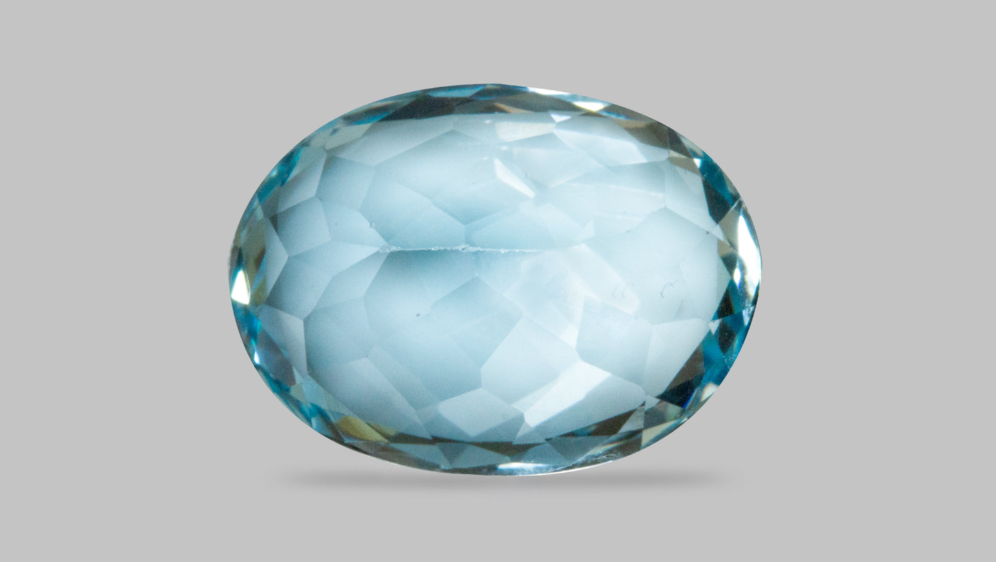 NATURAL BLUE TOPAZ 23.72 CARATS - Media 2