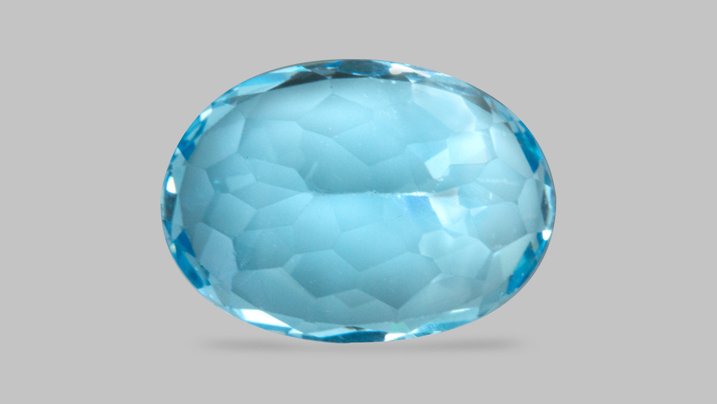 NATURAL BLUE TOPAZ 16.19 CARATS - Media 2