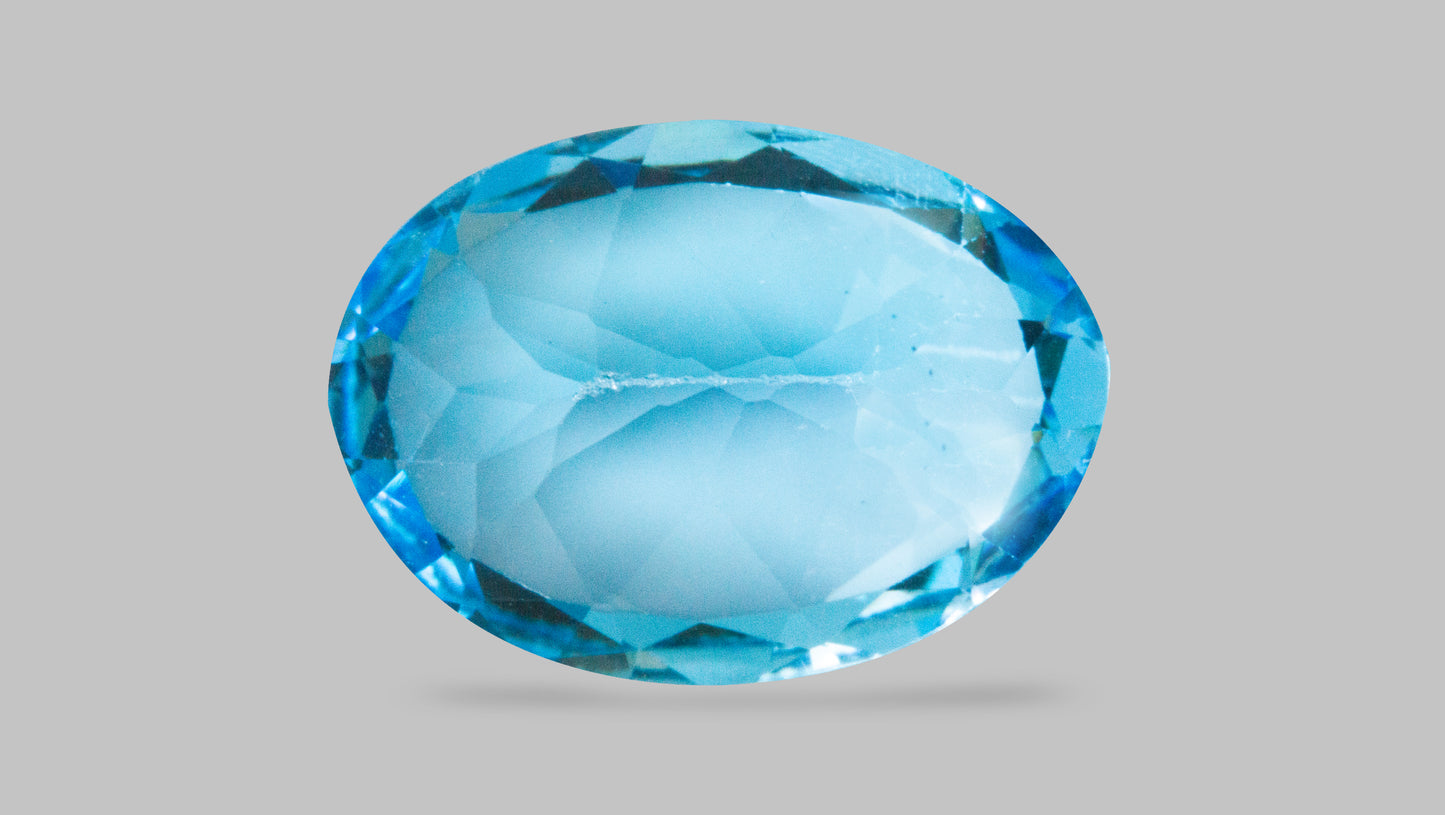 NATURAL BLUE TOPAZ 15.33 CARATS - Media 2