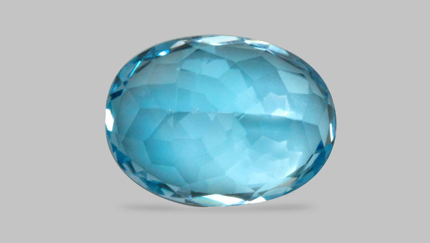 NATURAL BLUE TOPAZ 16.95 CARATS - Media 2