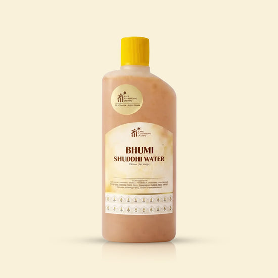 bhumi shuddhi water acharya lavbhushan, land energizing water, vastu purification spray, negative energy cleansing, property vastu remedy, home office energy cleanse, sacred purification water, spiritual energy balance, new property vastu