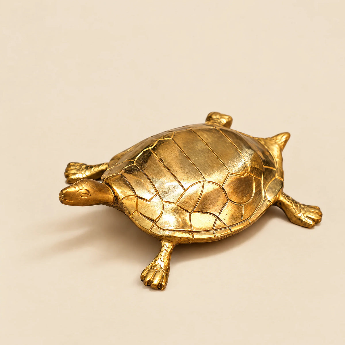 Brass Statue Big Turtle