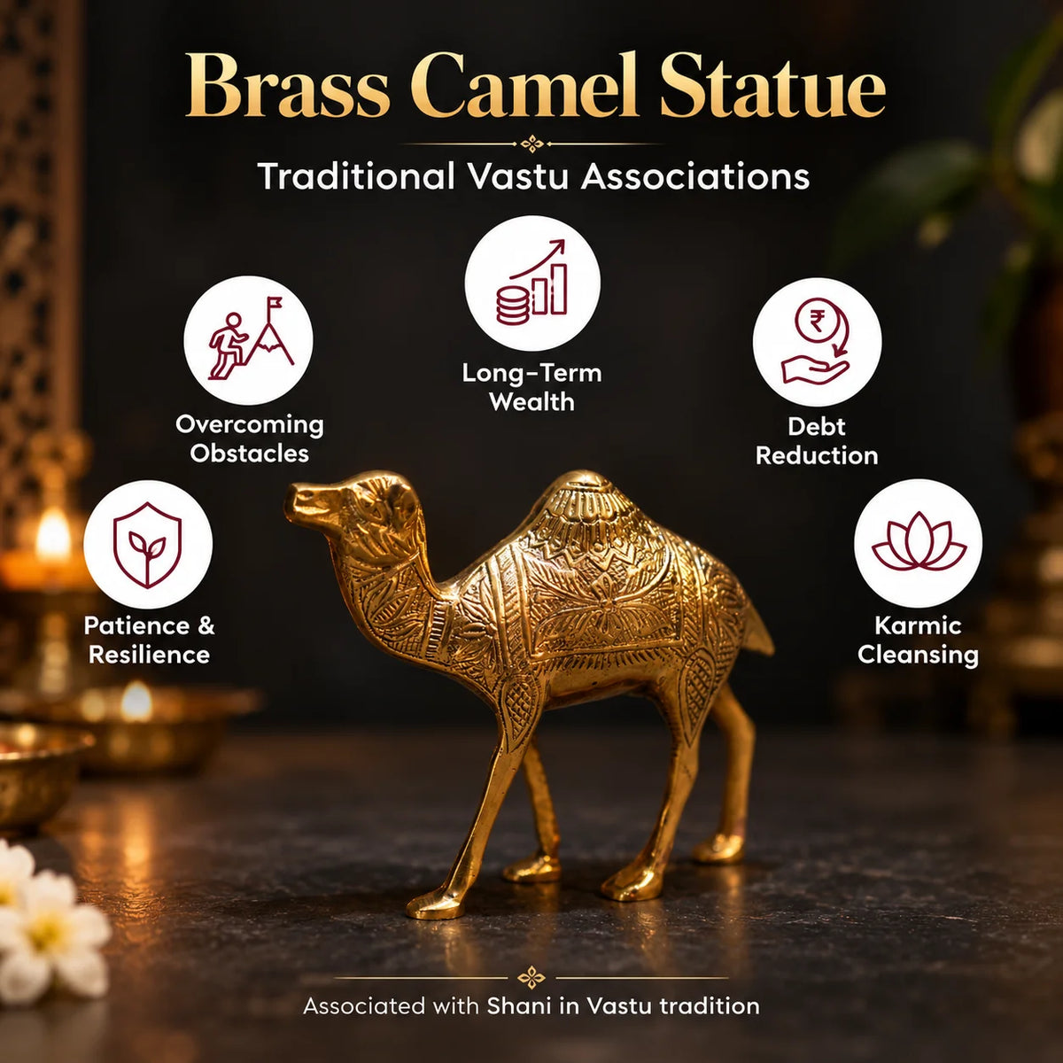 Brass Statue Camel