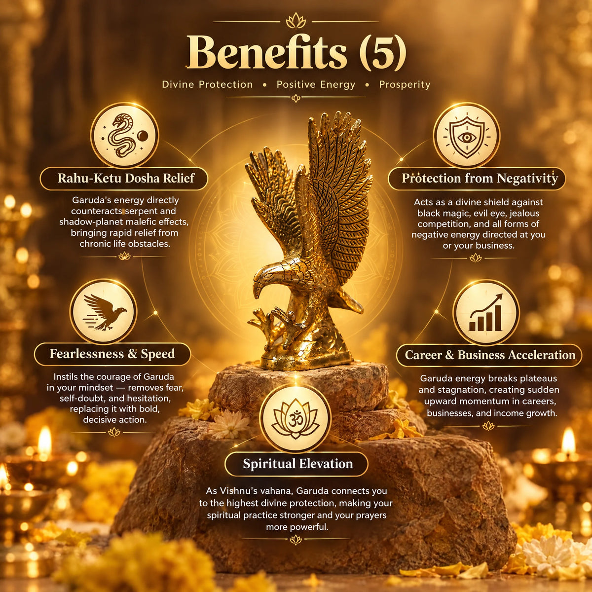 Brass Statue Eagle (Garuda)