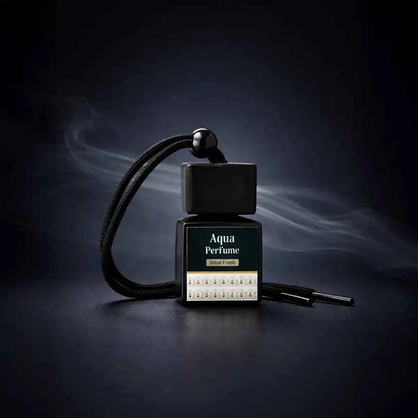 car perfume aqua acharya lavbhushan, aqua car freshener, essential oil car perfume, alcohol free car fragrance, natural car air freshener, odour neutralizing perfume, calming fresh car scent, long lasting car freshness