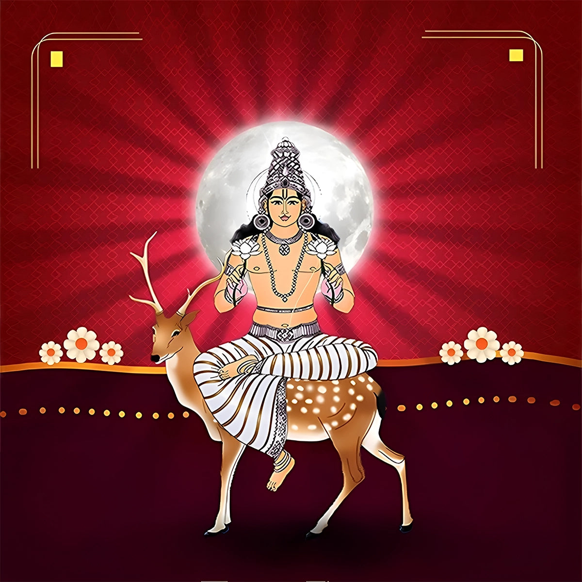 Chandra (Moon) Grah Pooja