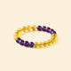 Citrine Amethyst Bracelet