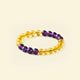 Citrine Amethyst Bracelet