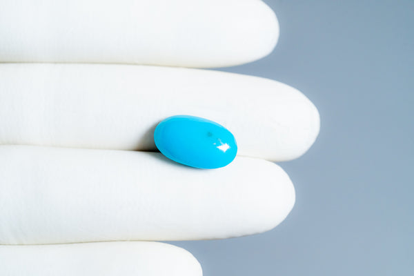 NATURAL TURQUOISE (FIROZA) 6.15 CARATS - Media 3