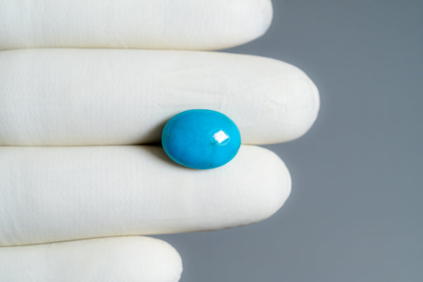 NATURAL TURQUOISE (FIROZA) 6.22 CARATS - Media 3