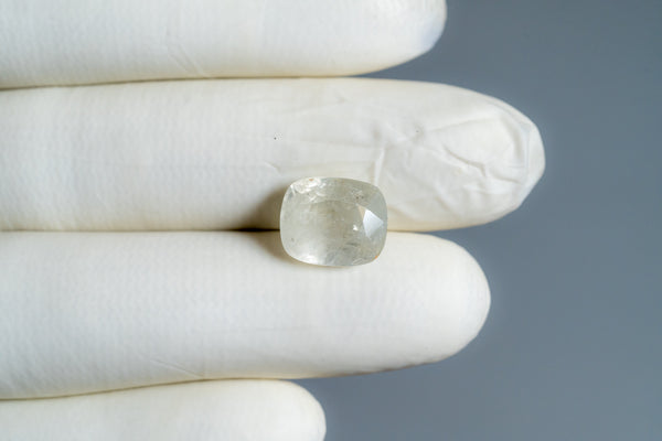 NATURAL WHITE SAPPHIRE 9.00 CARATS - Media 3