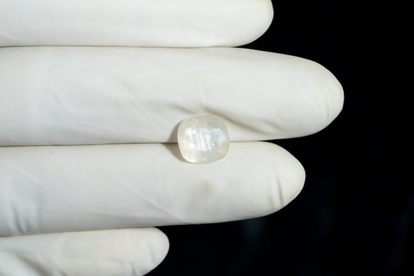 NATURAL WHITE SAPPHIRE 4.49 CARATS - Media 3