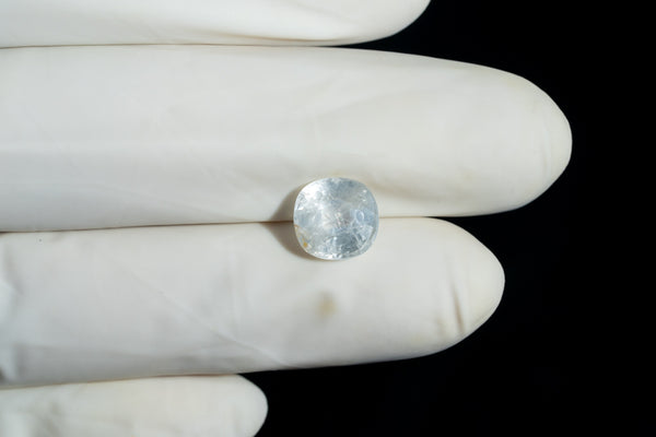NATURAL WHITE SAPPHIRE 4.35 CARATS - Media 3