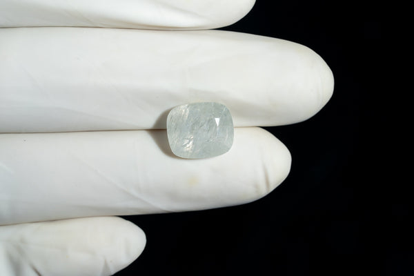 NATURAL WHITE SAPPHIRE 8.38 CARATS - Media 3