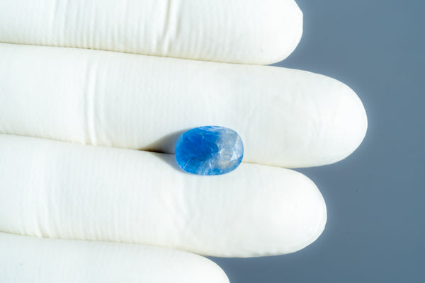 Natural Blue Sapphire (Neelam) 4.81 Carats - Media 3