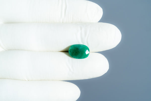 Natural Zambian Emerald (Panna) 5.04 Carats - Media 3