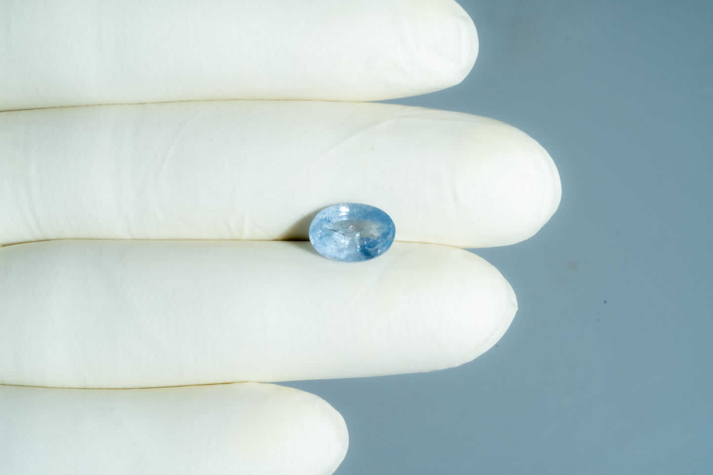 Natural Blue Sapphire (Neelam) 3.89 Carats - Media 2