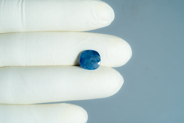 Natural Blue Sapphire (Neelam) 5.32 Carats - Media 2