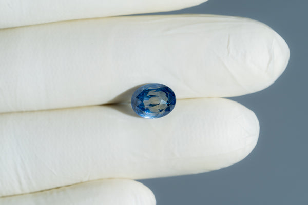 Natural Blue Sapphire (Neelam) 5.83 Carats - Media 3