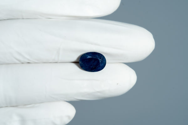 Natural Blue Sapphire (Neelam) 4.43 Carats - Media 4