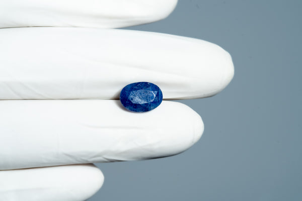 Natural Blue Sapphire (Neelam) 5.33 Carats - Media 4