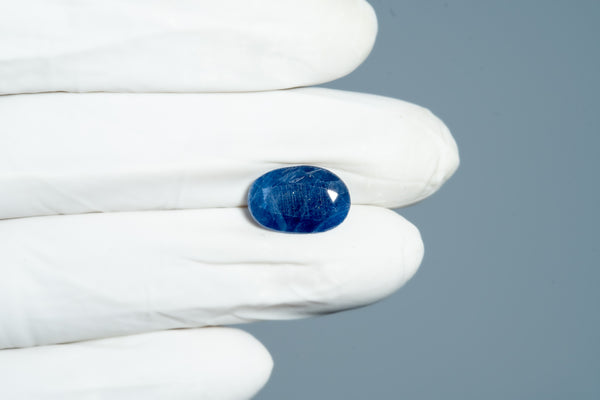 Natural Blue Sapphire (Neelam) 6.22 Carats - Media 4
