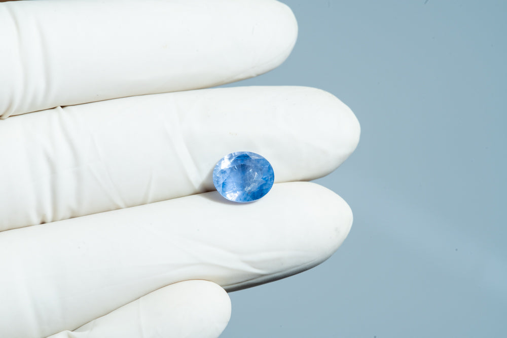 
                    
                      Natural Blue Sapphire (Neelam) 5.27 Carats - Media 4
                    
                  