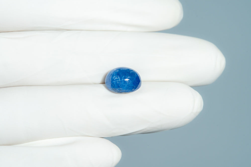 
                    
                      Natural Blue Sapphire (Neelam) 8.07 Carats - Media 3
                    
                  