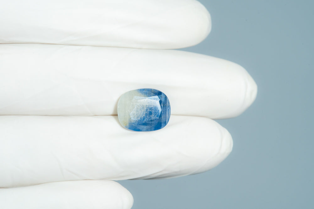 
                    
                      Natural Blue Sapphire (Neelam) 7.39 Carats - Media 3
                    
                  