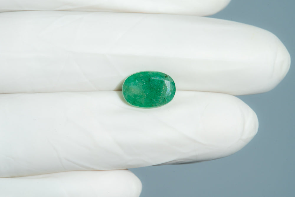 
                    
                      Natural Zambian Emerald (Panna) 3.81 Carats - Media 4
                    
                  