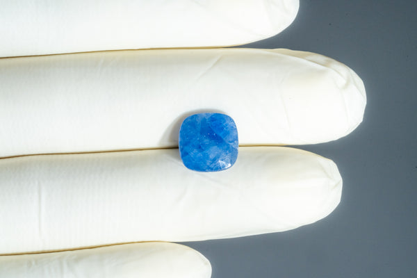 Natural Blue Sapphire (Neelam) 8.49 Carats - Media 3