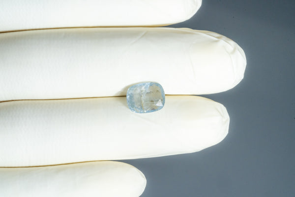 Natural Blue Sapphire (Neelam) 5.45 Carats - Media 3