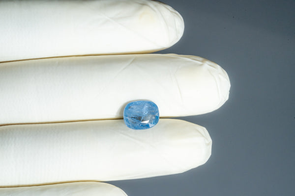 Natural Blue Sapphire (Neelam) 3.63 Carats - Media 3